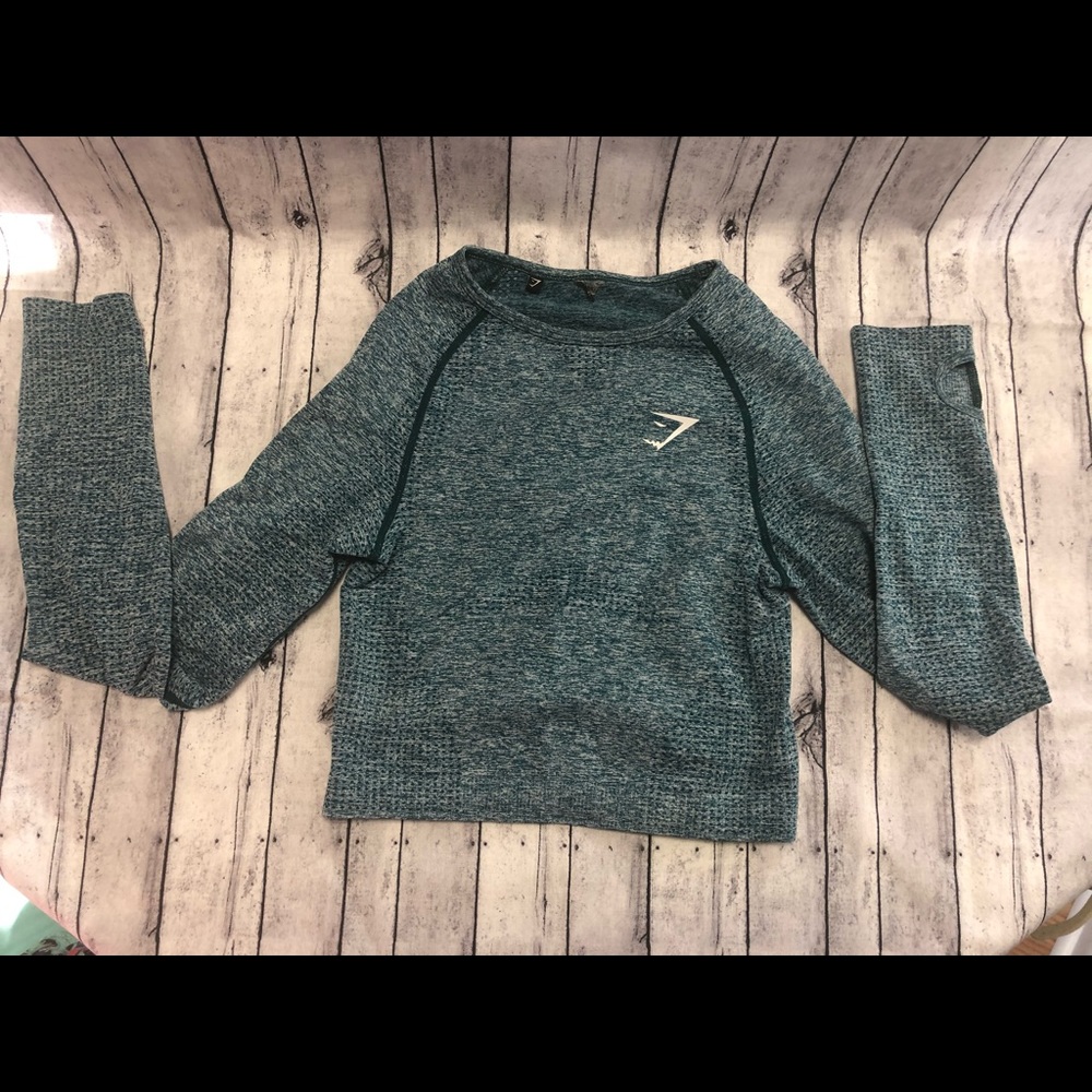 Gymshark Vital Seamless Long Sleeve Crop Top